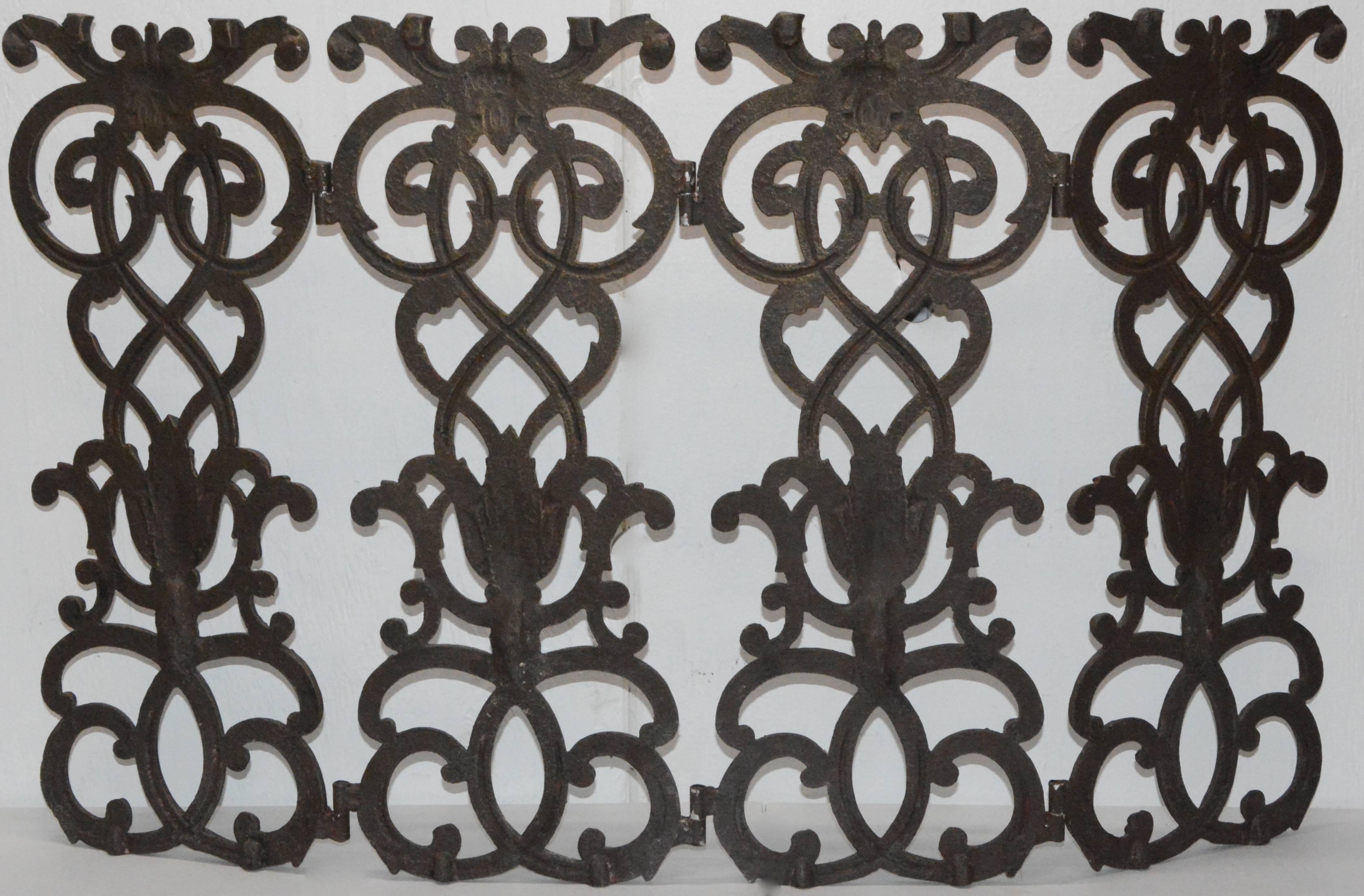 victorian fireplace screens