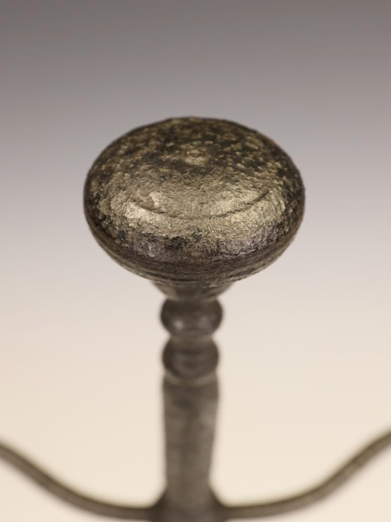 Victorian Cast Iron Fireside Stick Stand with Naturalistic Bird Motif For Sale 4