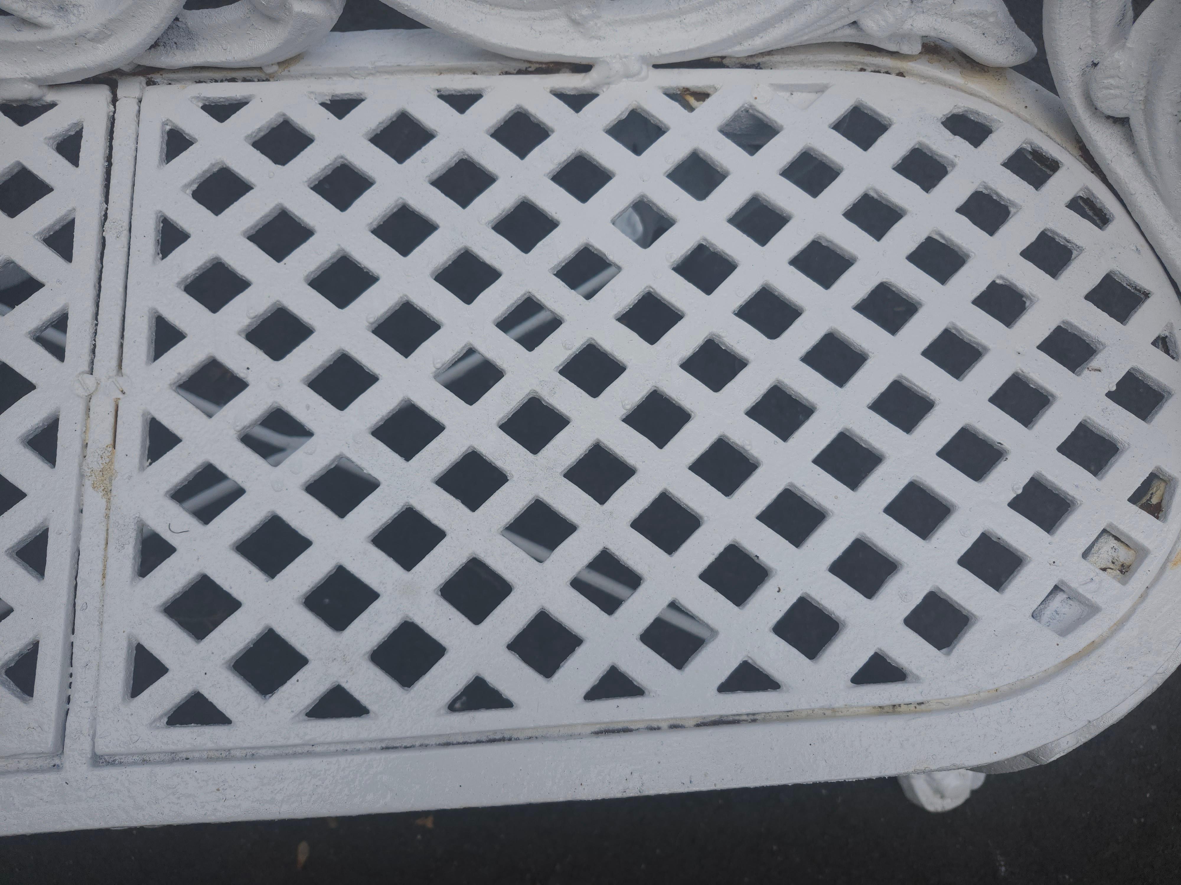 Victorian Cast Iron Garden Bench C 1870 For Sale 3
