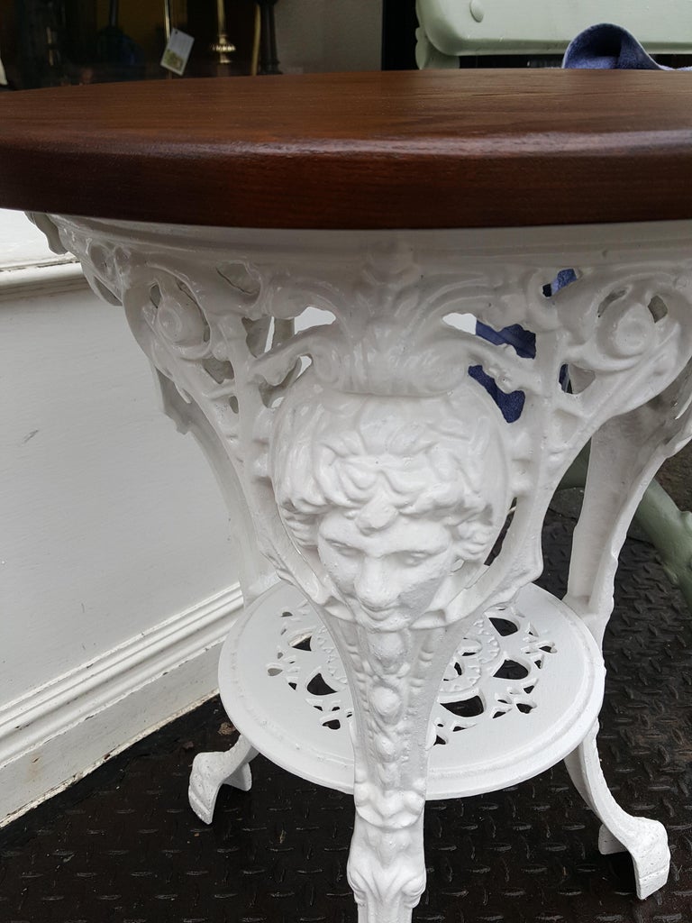 Victorian Cast Iron Garden Table For Sale at 1stDibs