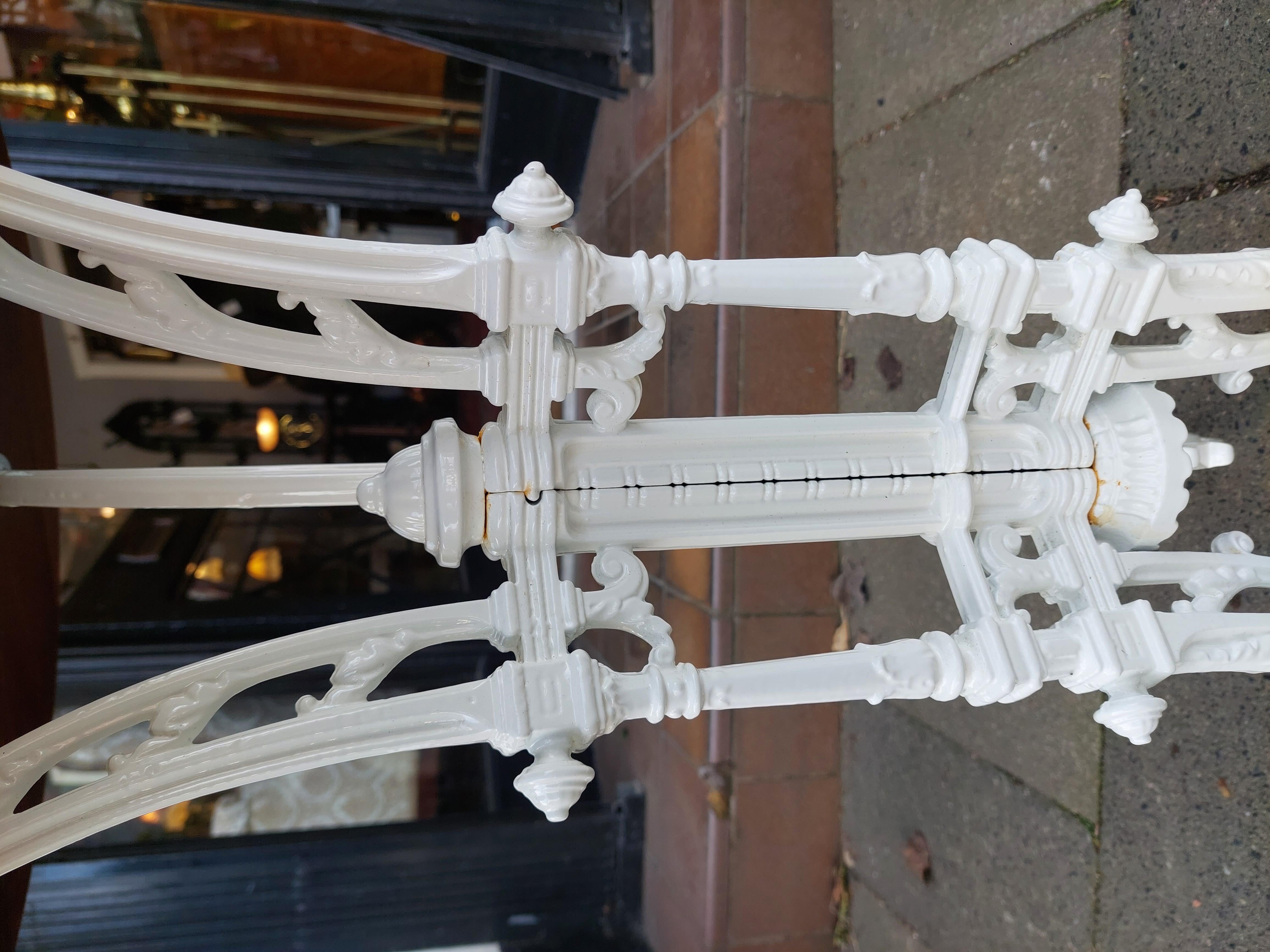Victorian Cast Iron Garden Table For Sale 1