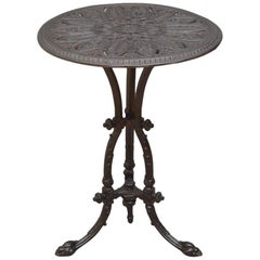 Victorian Cast Iron Garden Table