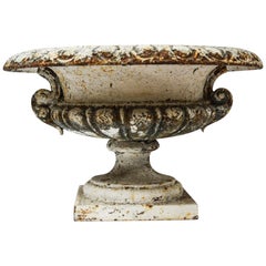 Victorian Cast Iron Garden Urn