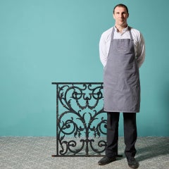 Victorian Cast Iron Scrolling Railing Panel