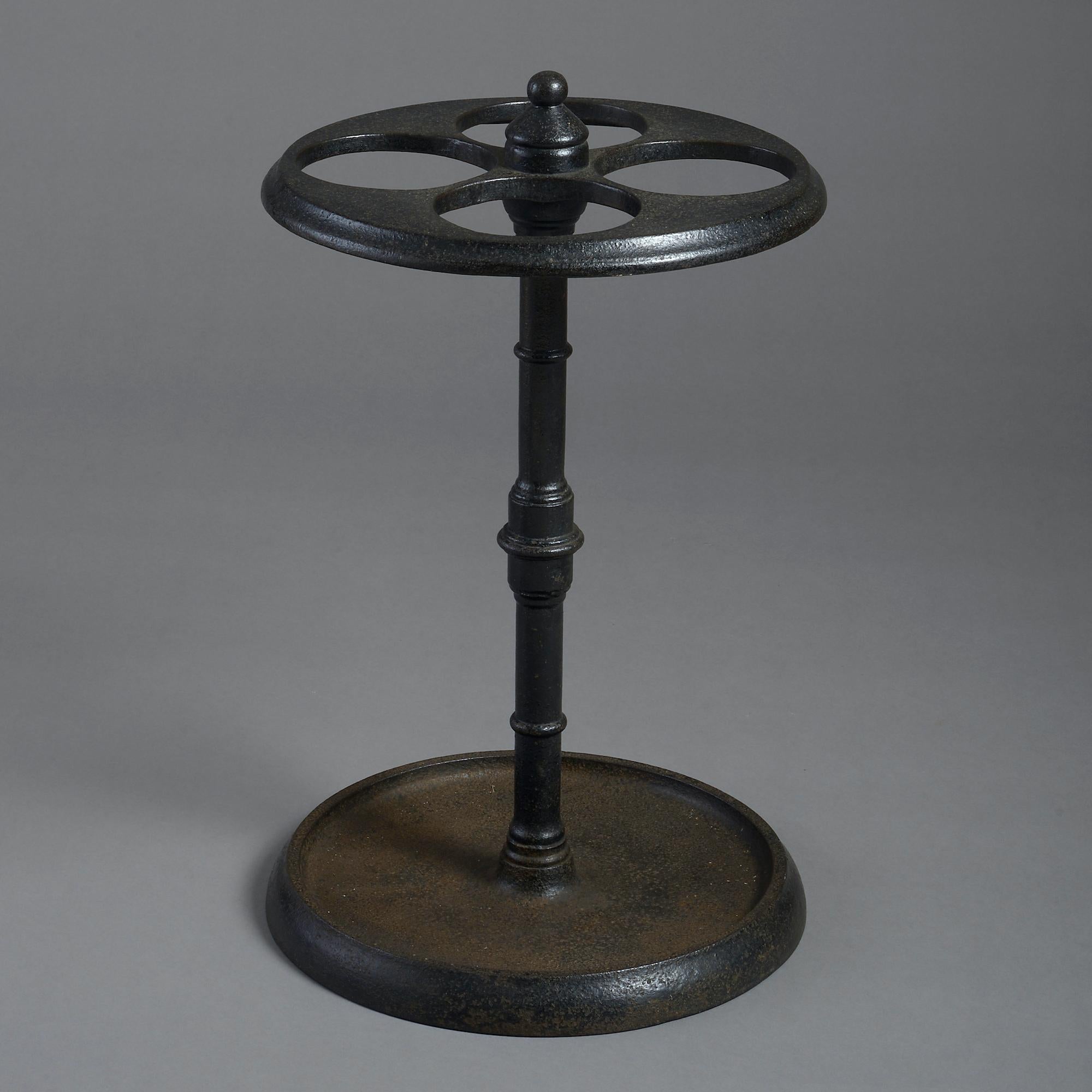 19th Century Victorian Cast-Iron Stick Stand