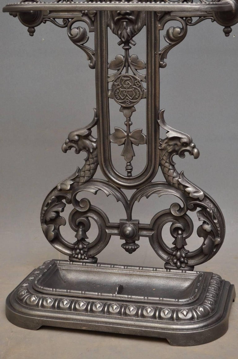 Victorian Cast Iron Umbrella Stand at 1stDibs victorian umbrella stand