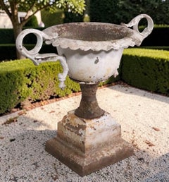 Victorian Cast Iron Urn