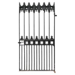 Antique Victorian Cast & Wrought Iron Garden Gate