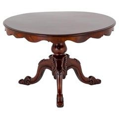 Victorian Centre Table Antique Mahogany, 1850