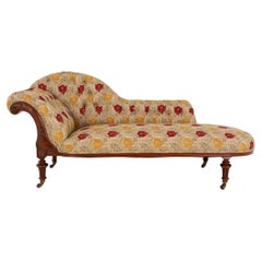 Victorian Chaise Longue Settee Couch 1870