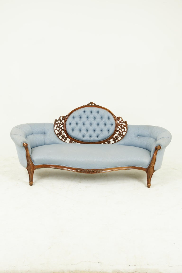 Antique Chaise Lounge, Victorian Loveseat, Vintage Settee, Scotland, 1870,  B1528 at 1stDibs | victorian chaise lounge, lounge settee, victorian lounge  chair