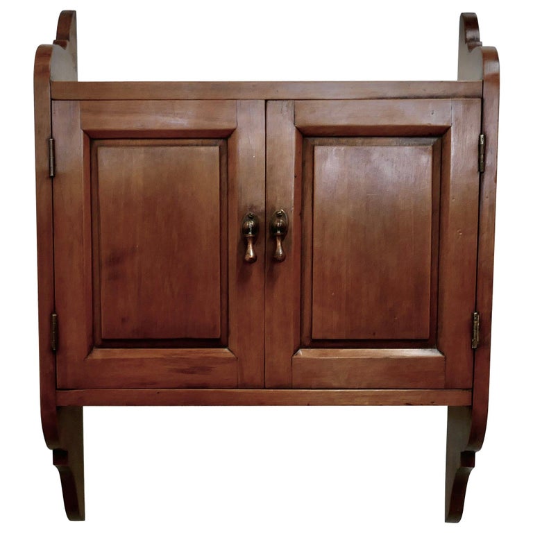 Victorian Cherrywood Bathroom Cupboard at 1stDibs