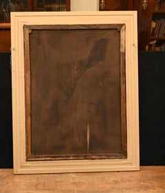 Victorian Cherub Floral Still Life Oil Painting