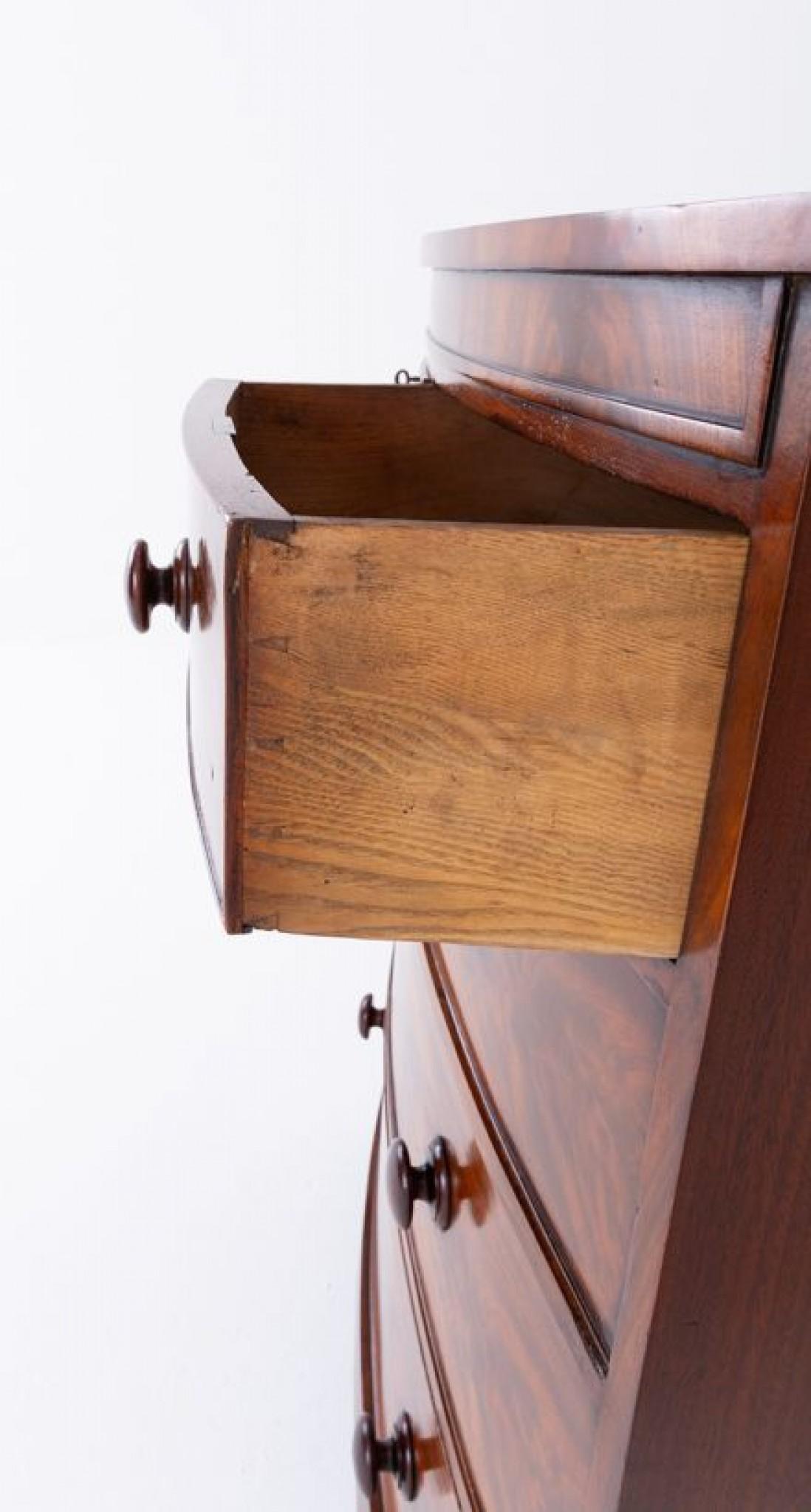 Cajonera Victoriana Arco de Caoba 1860 en Bueno estado para la venta en Potters Bar, GB