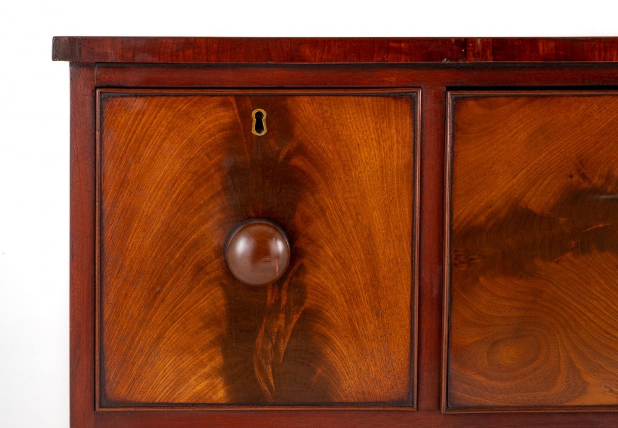 Victorian Chest Drawers Period Mahogany 1860 For Sale 1