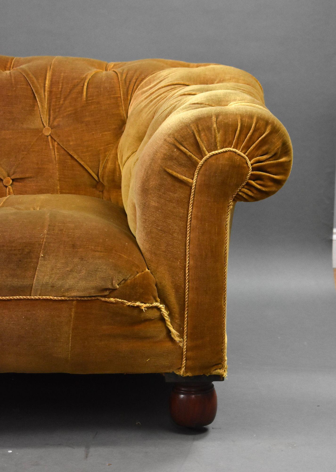Chesterfield victoriano Fines del siglo XIX en venta