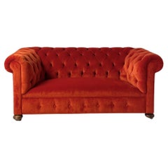 Victorian Chesterfield Settee