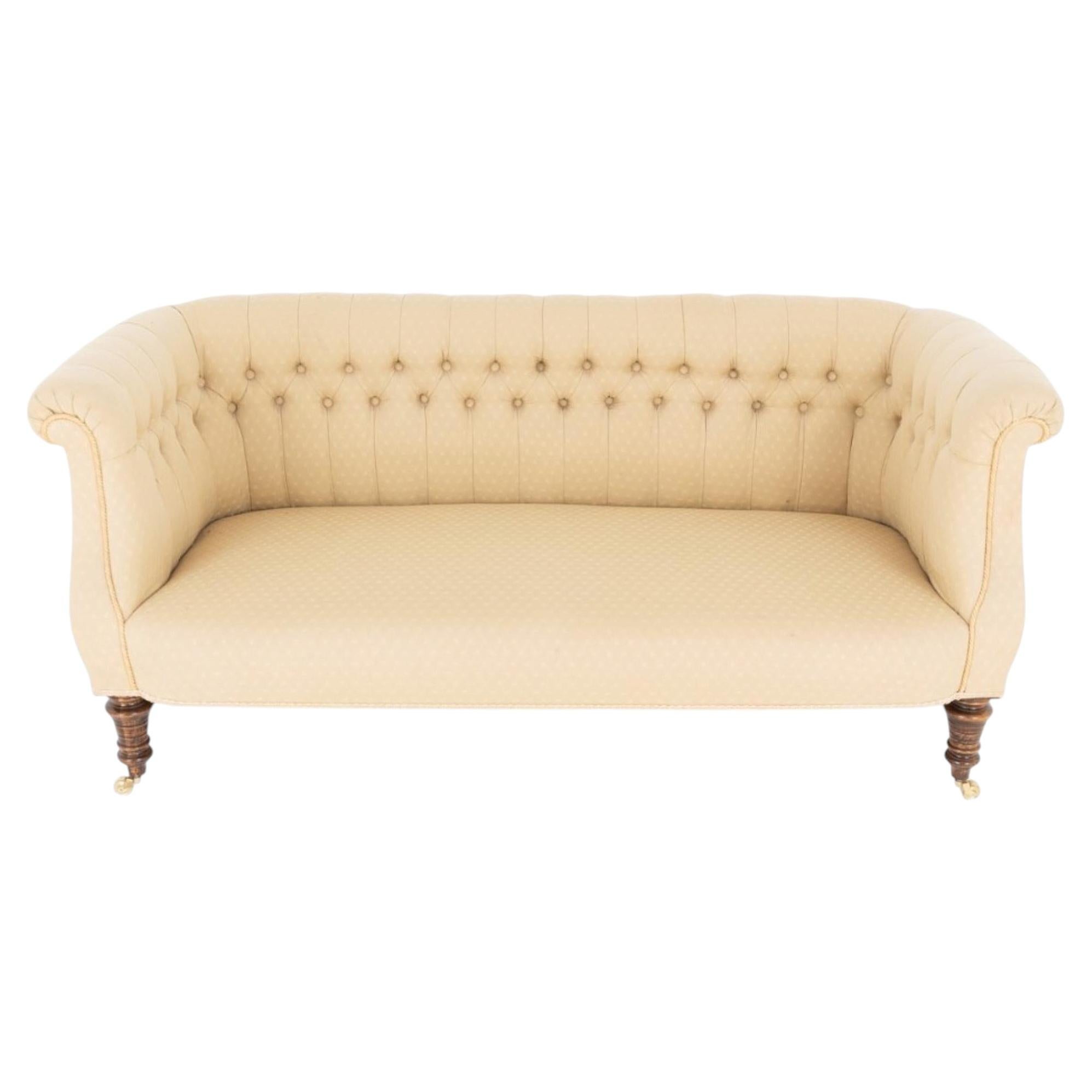 Victorian Chesterfield Sofa Couch Period 1870