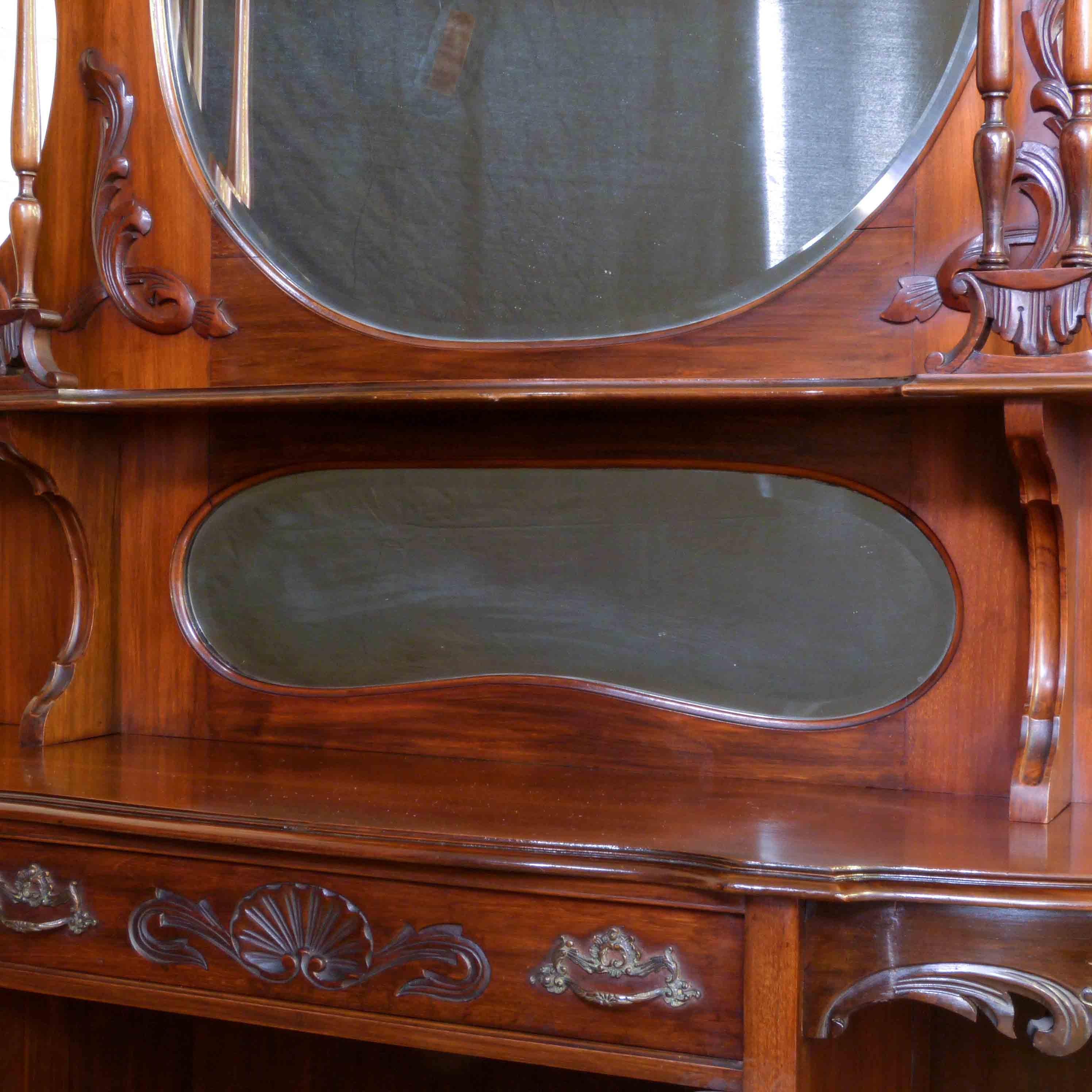 Victorian Chiffonier Side Cabinet For Sale 2