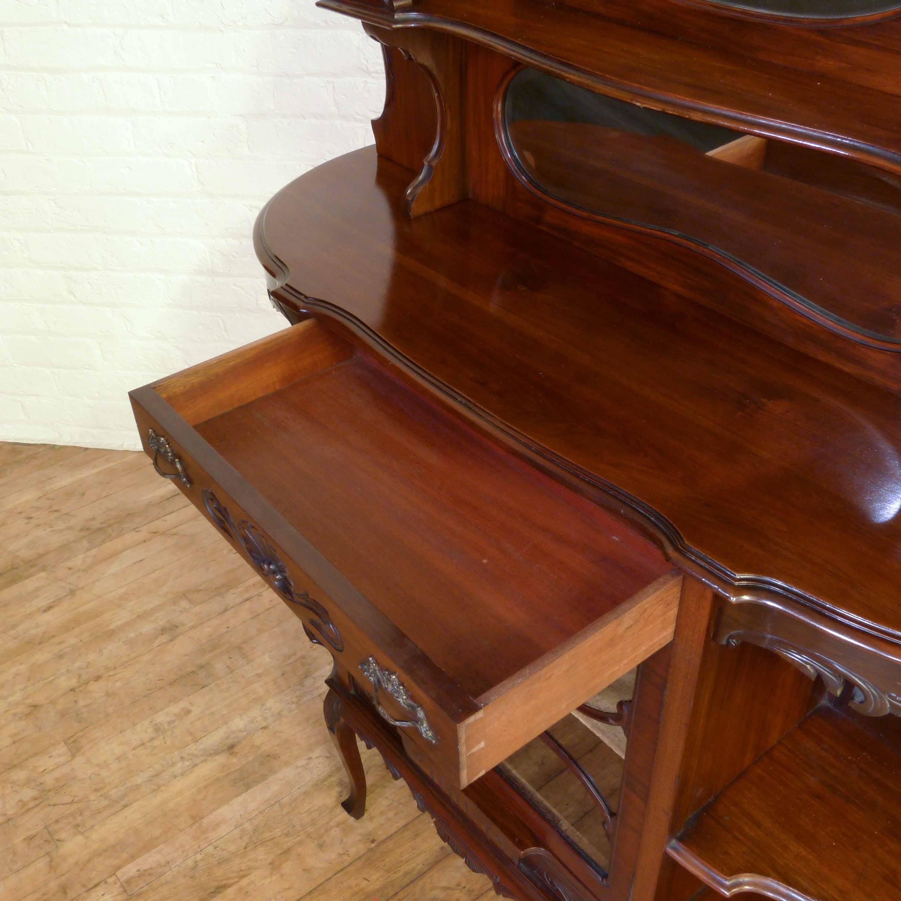 Victorian Chiffonier Side Cabinet For Sale 12