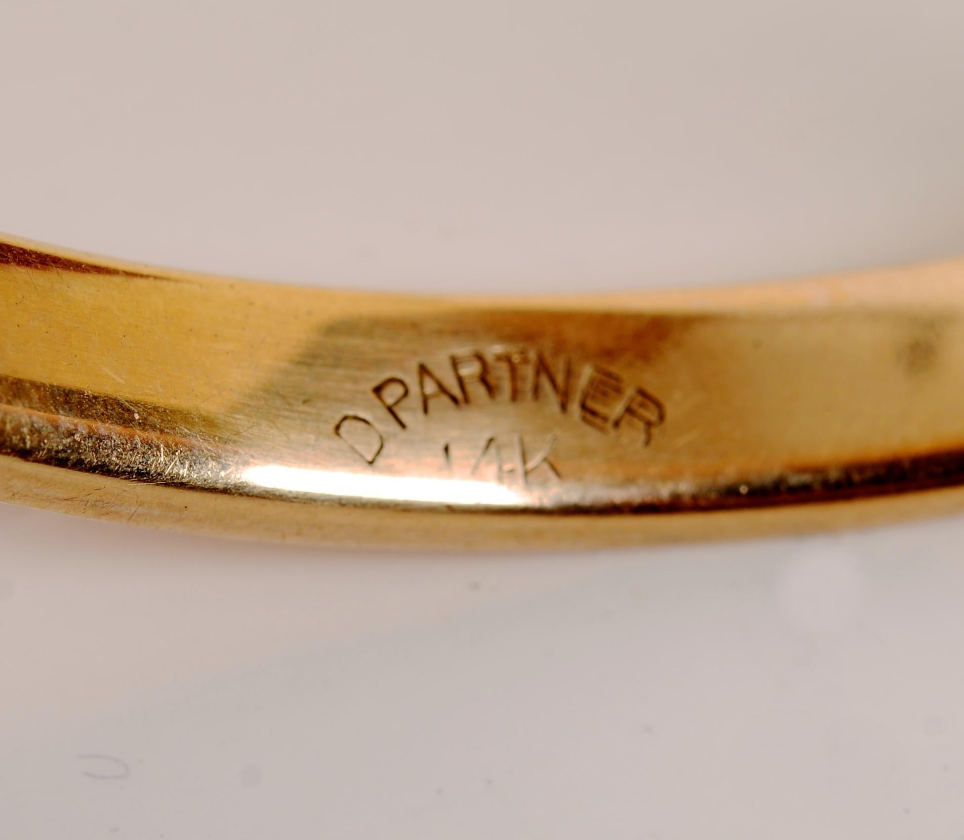 Victorian Child's Buckle Belt Bracelet c1880 in 14K Yellow Gold 1