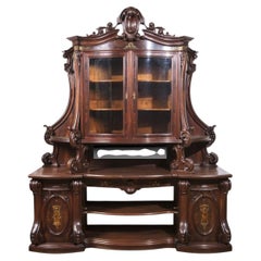 Victorian china cabinet - 19th century