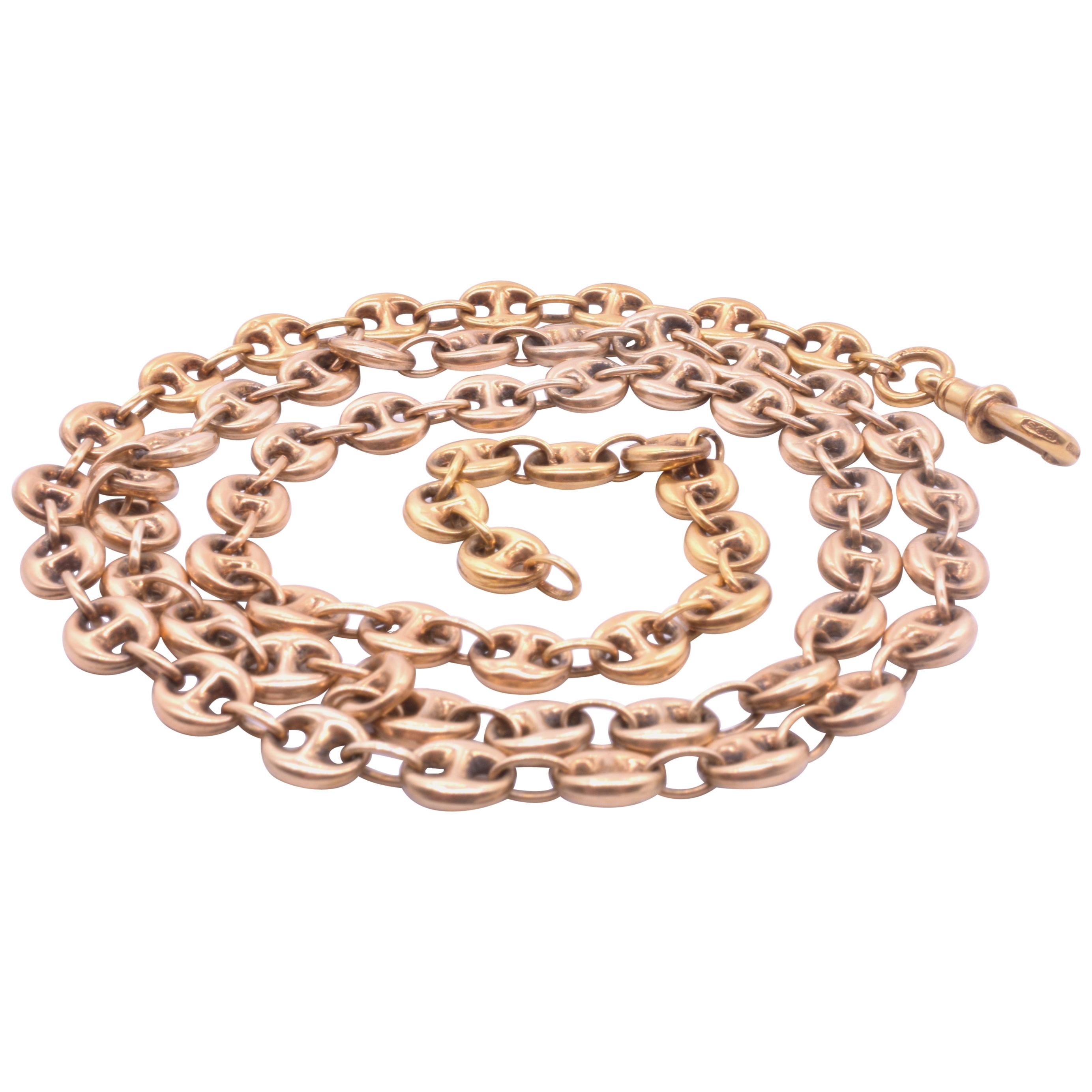 Anchor Link Chain 10 For Sale on 1stDibs anchor link chain necklace