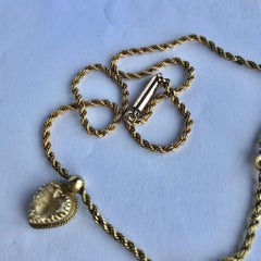 Victorian Citrine and 9 Carat Gold Necklace