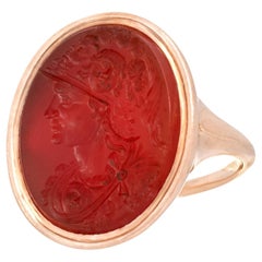 Antique Victorian Classical Intaglio Ring