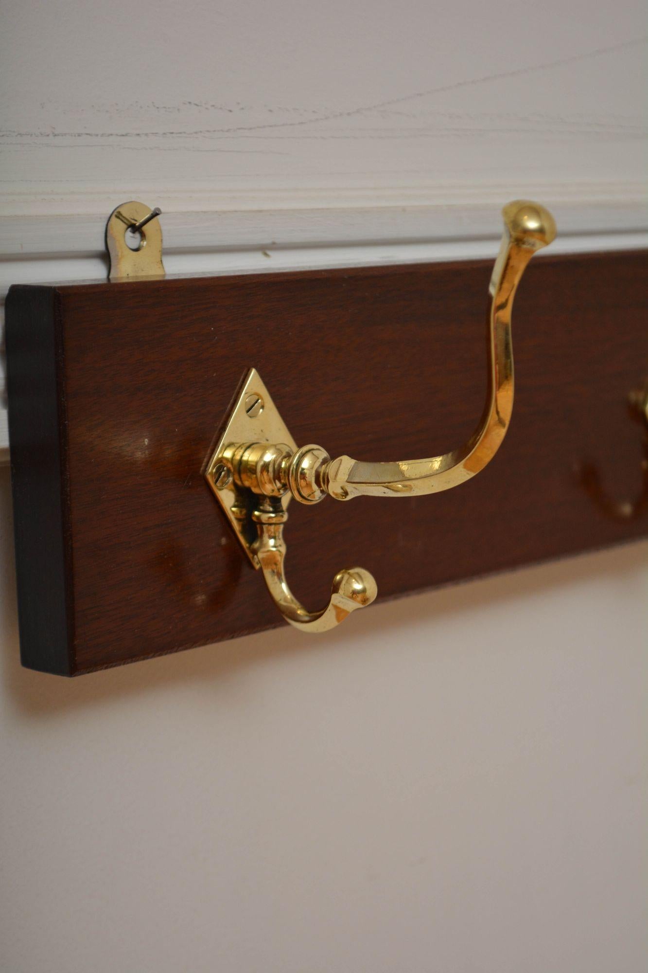 Victorian Coat Hooks Coat Rack Coat Hanger en Bueno estado para la venta en Whaley Bridge, GB