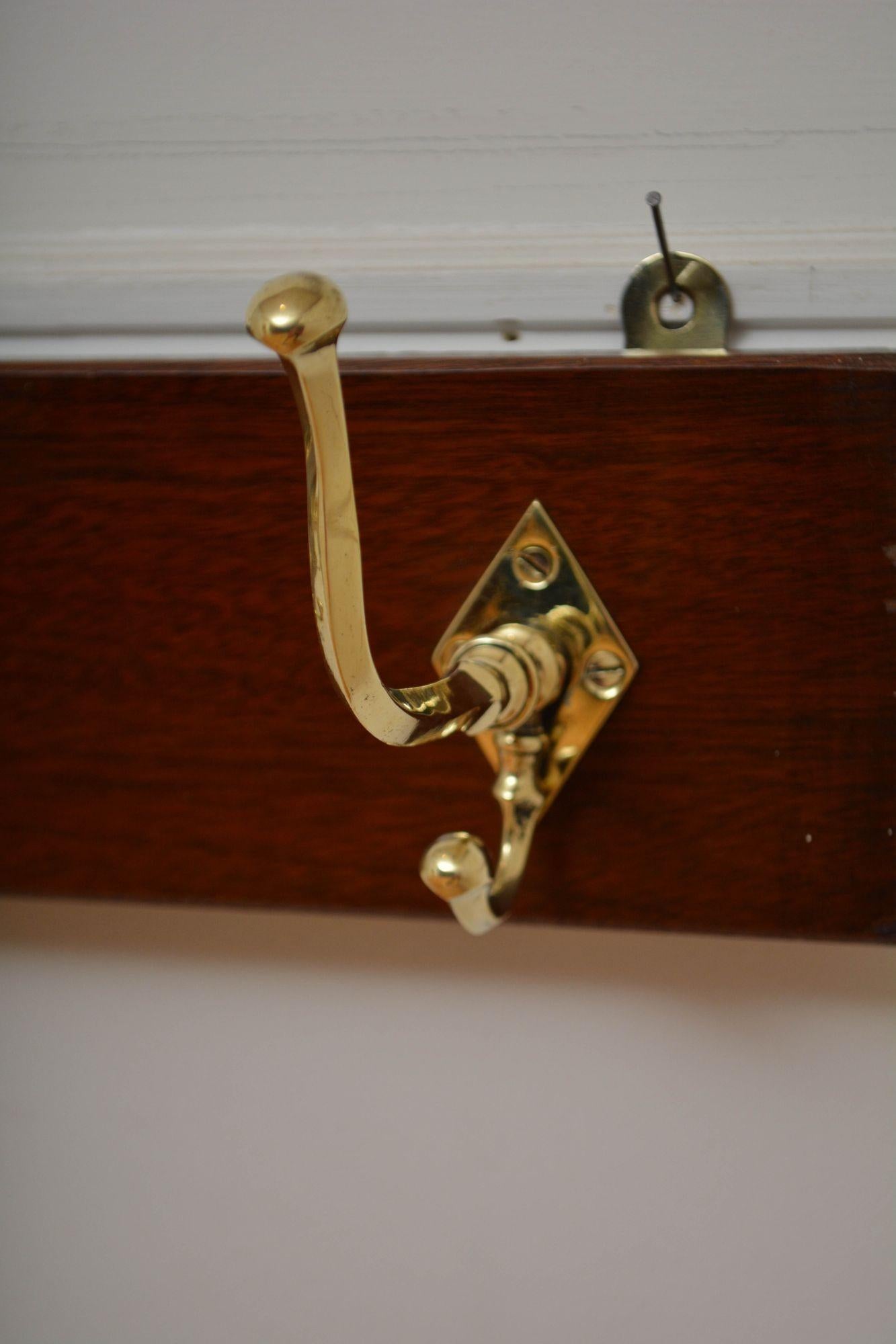 Victorian Coat Hooks Coat Rack Coat Hanger en venta 1