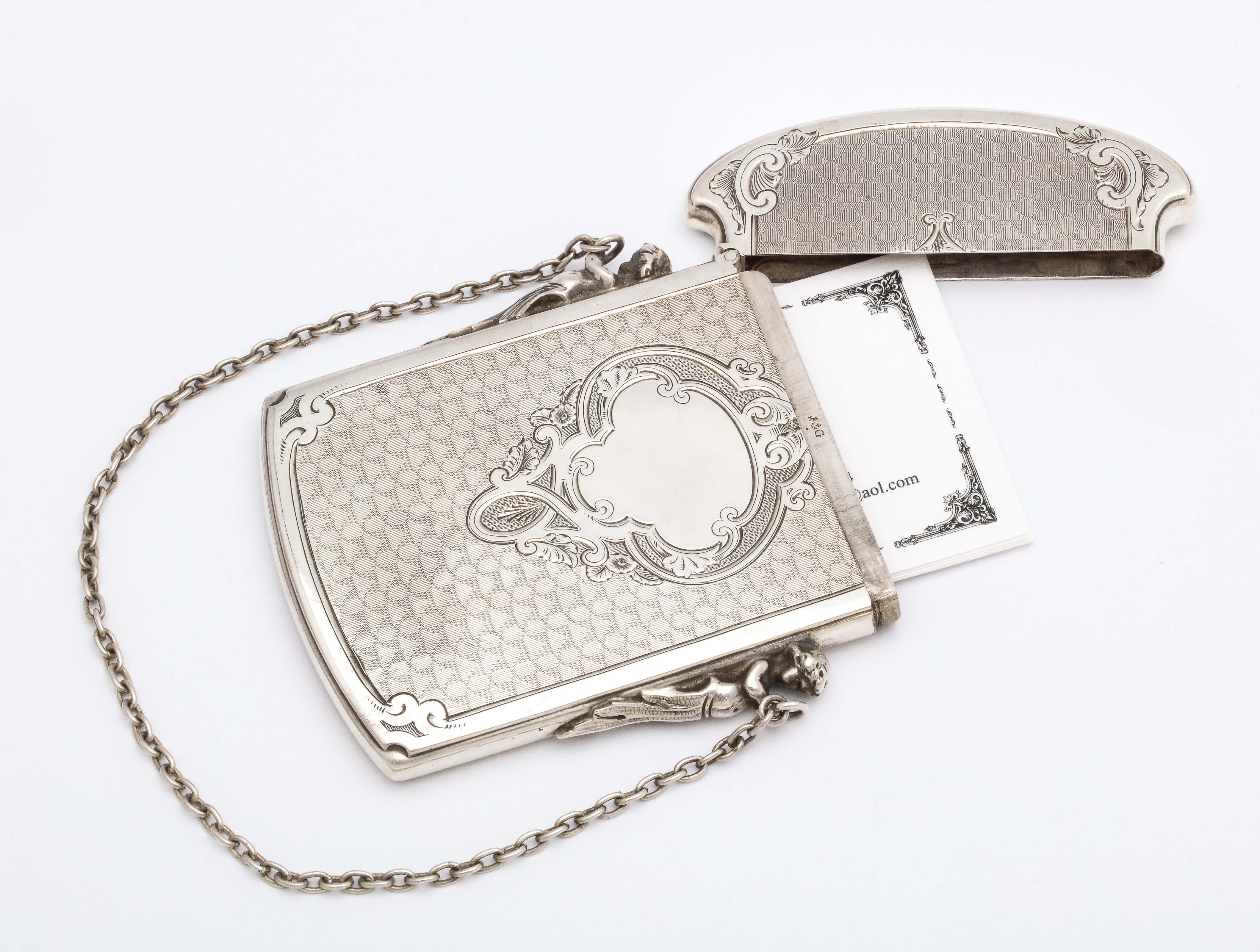 victorian calling card holder