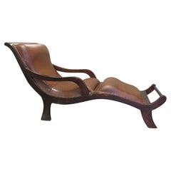 Victorian Colonial Plantation Style Chaise Lounge Victorian Colonial Plantation Style Chaise Lounge