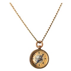 Victorian Compass Fob Pendant