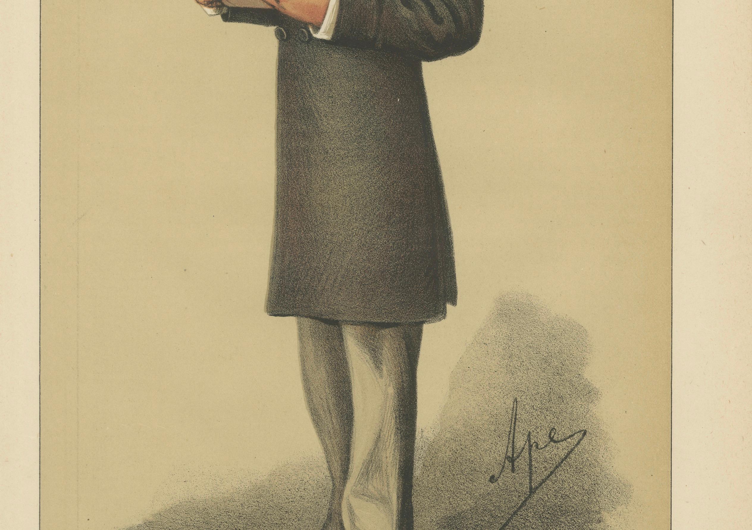 Victorian Conservative Statesman Reading – Vanity Fair No. 64, 1870