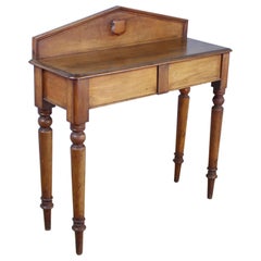 Antique Victorian Console Table in Mahogany