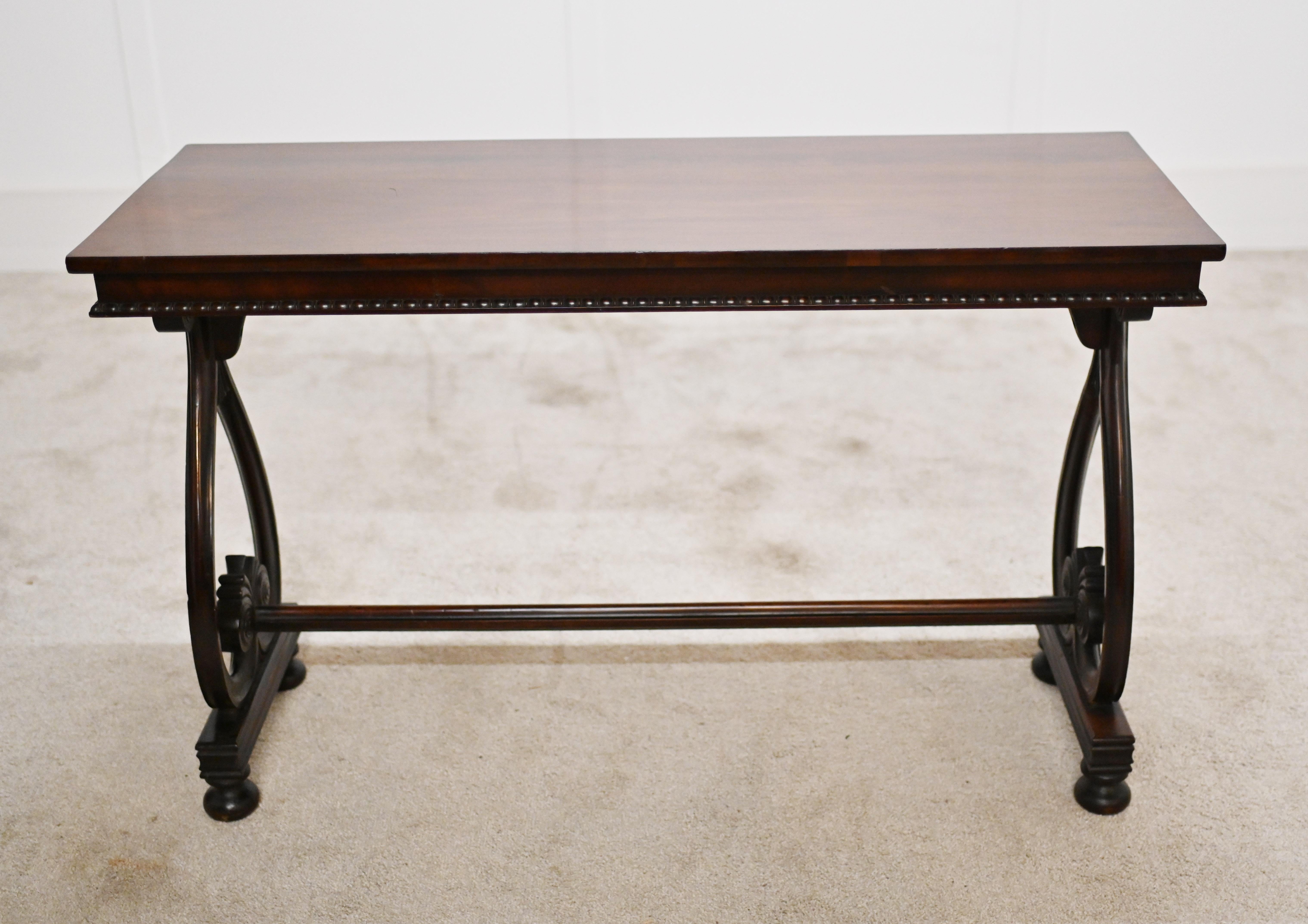 Victorian Console Table Mahogany Side Tables 1840 In Good Condition For Sale In Potters Bar, GB