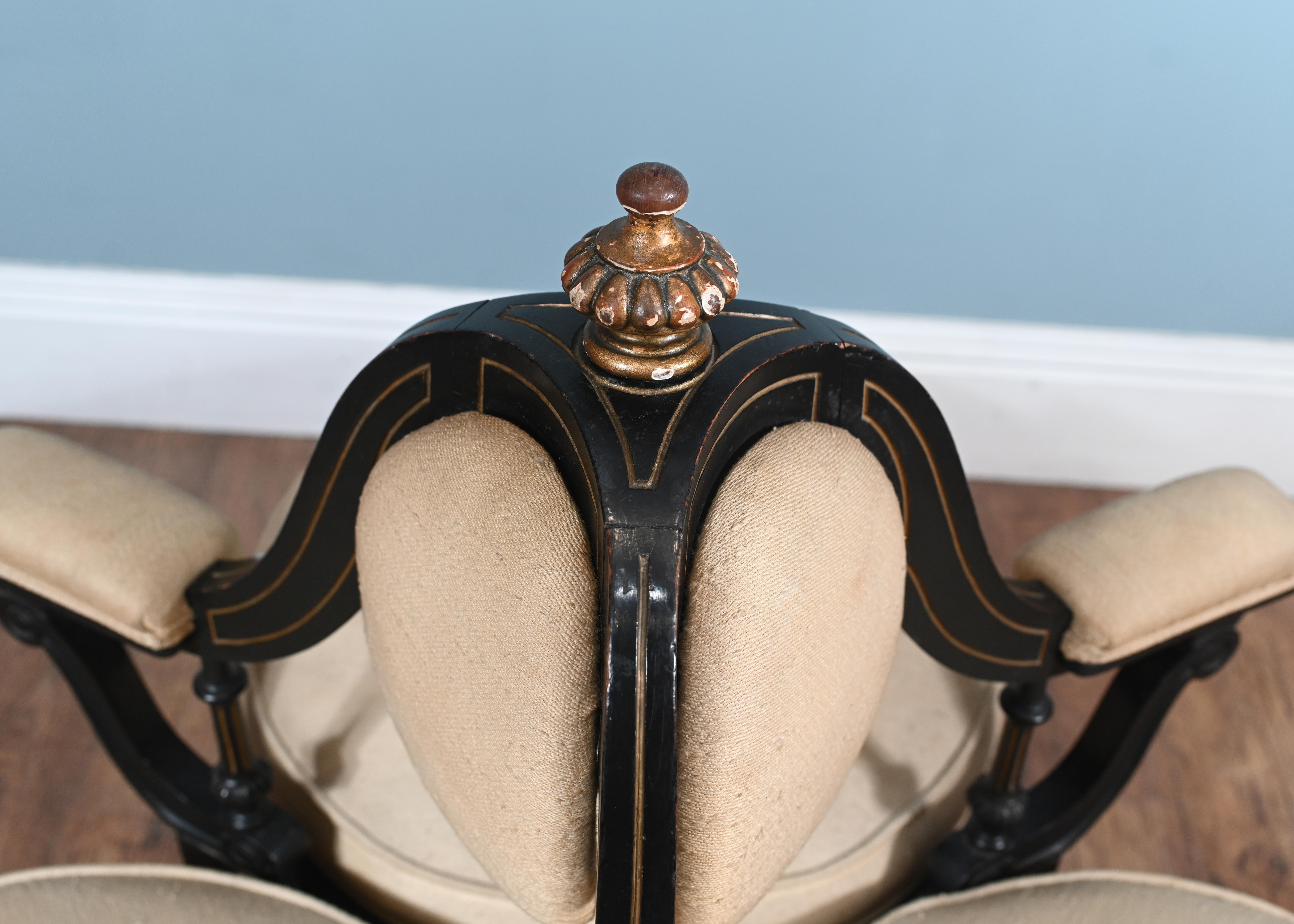 You are viewing a gorgeous Victorian conversation seat
Sometimes also referred to as a 