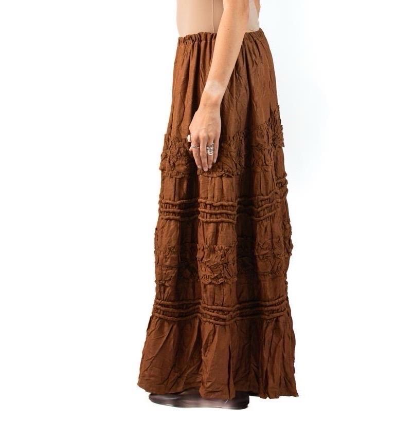 This skirt is true Victorian and is in great wearable condition. That said it is an antique and should be worn with care as there are a few areas of light wear. All in all though this piece is in phenomenal condition for it’s age and is a lovely