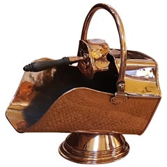 Victorian Copper Coal Dispenser