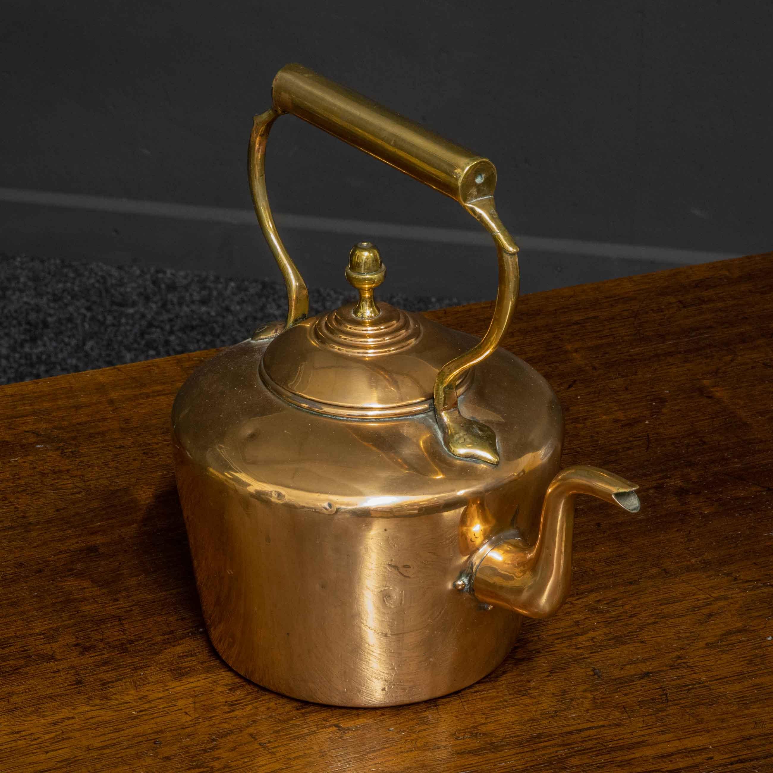 antique copper kettles