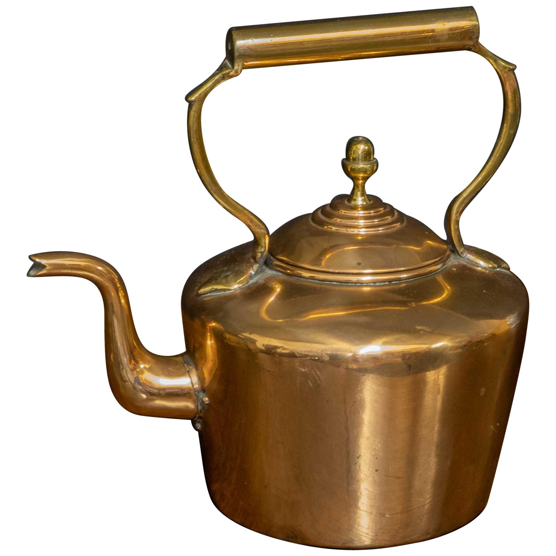 Victorian Copper Kettle For Sale
