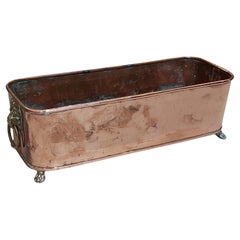 Victorian Copper Planter Trough