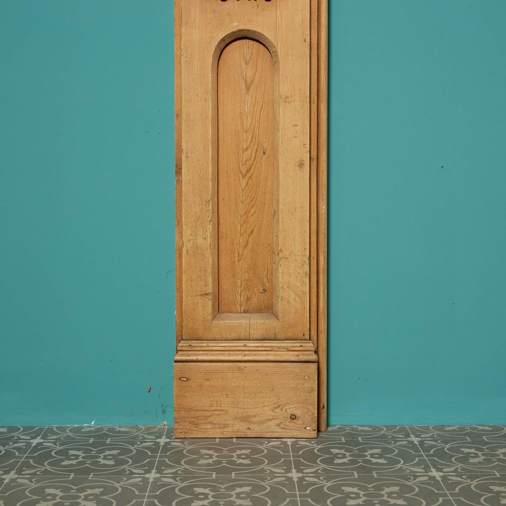 Victorian Corbelled Pine Fire Mantel 2