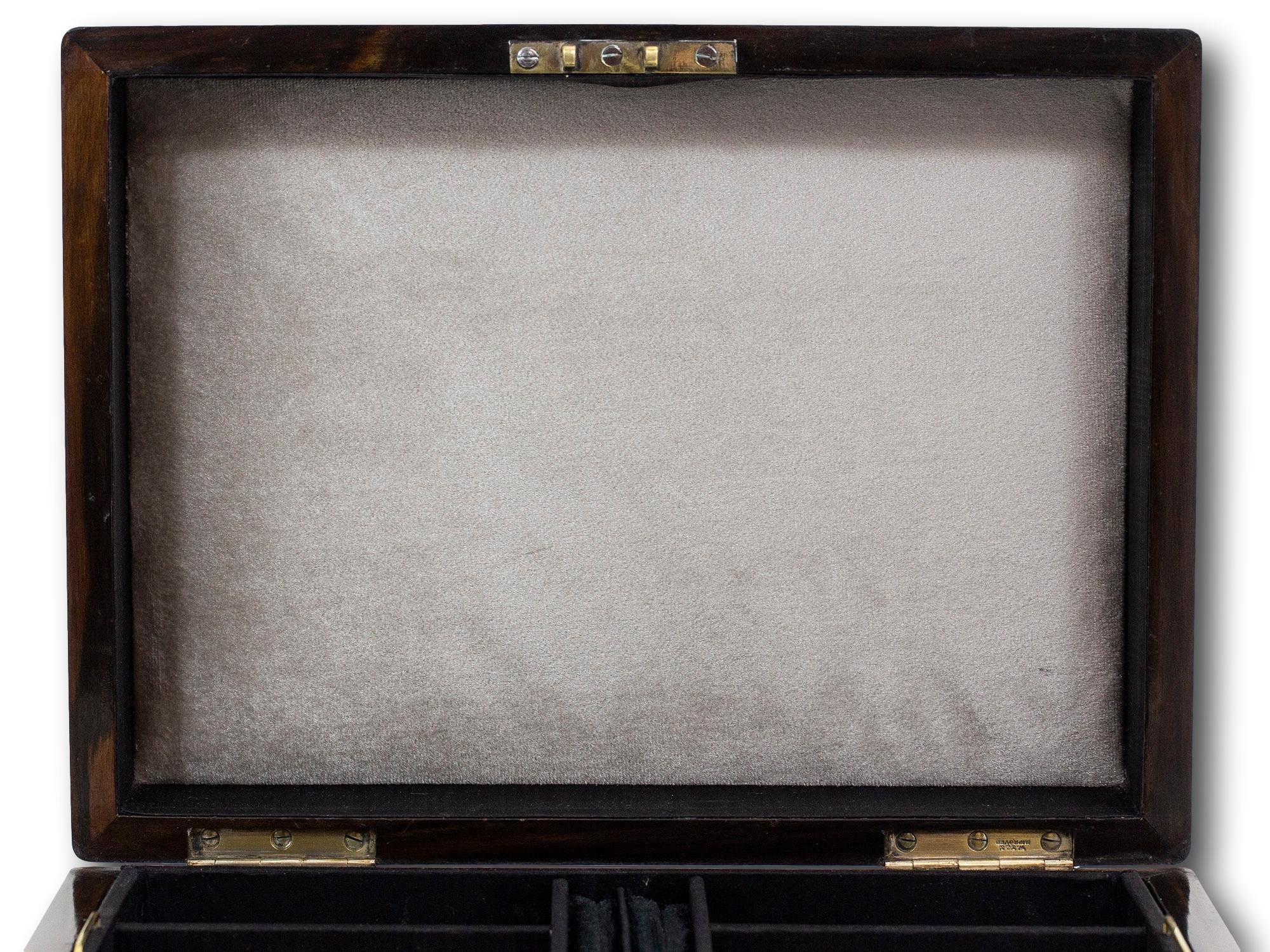 Victorian Coromandel Jewellery Box 3