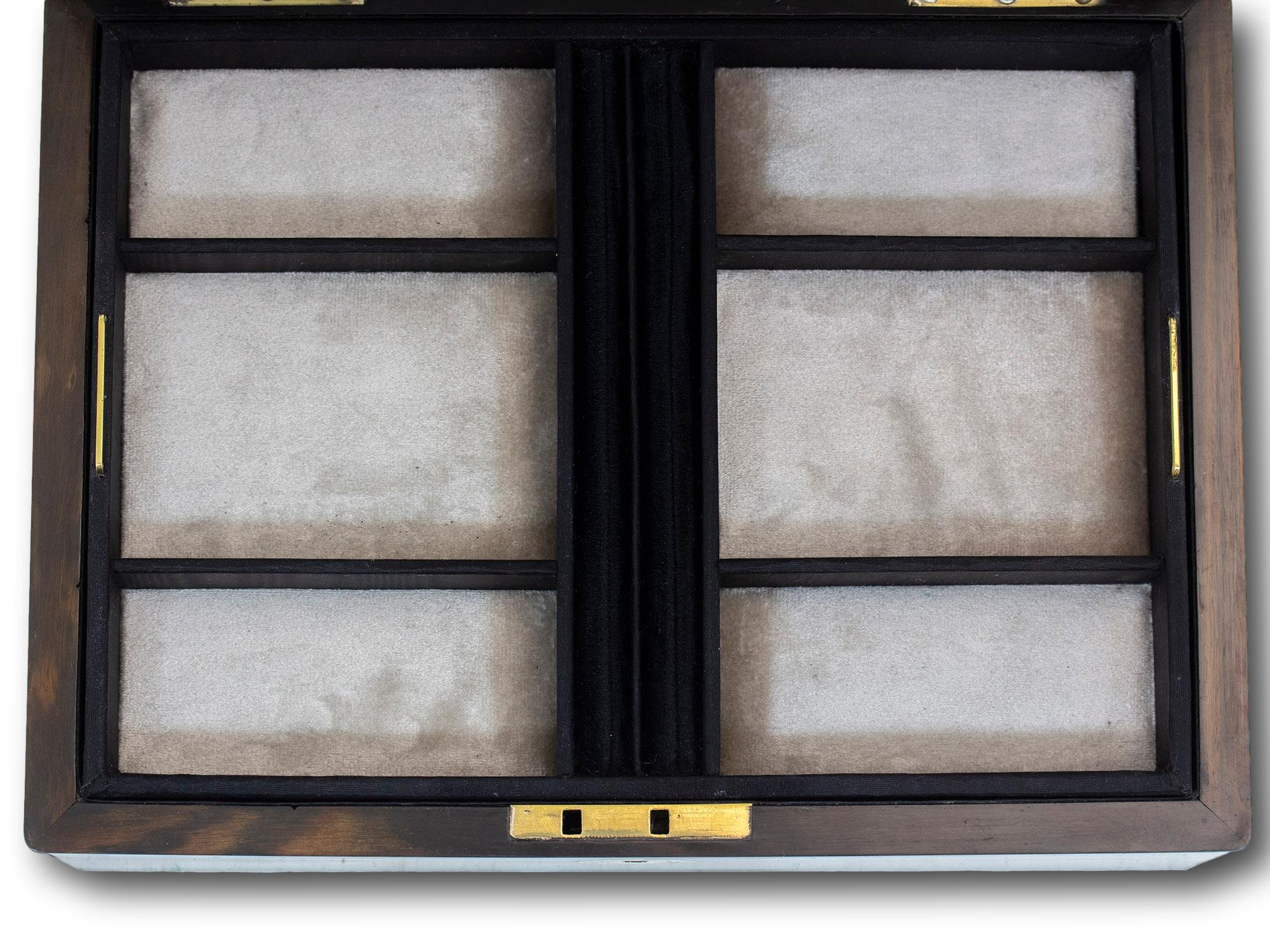 Victorian Coromandel Jewellery Box 4