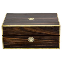 Victorian Coromandel Jewellery Box