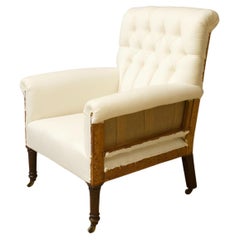 Victorian Country House Buttoned Back Armchair