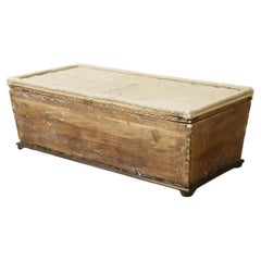 Antique Victorian Country House Storage Ottoman