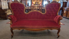 Victorian Courting Chair